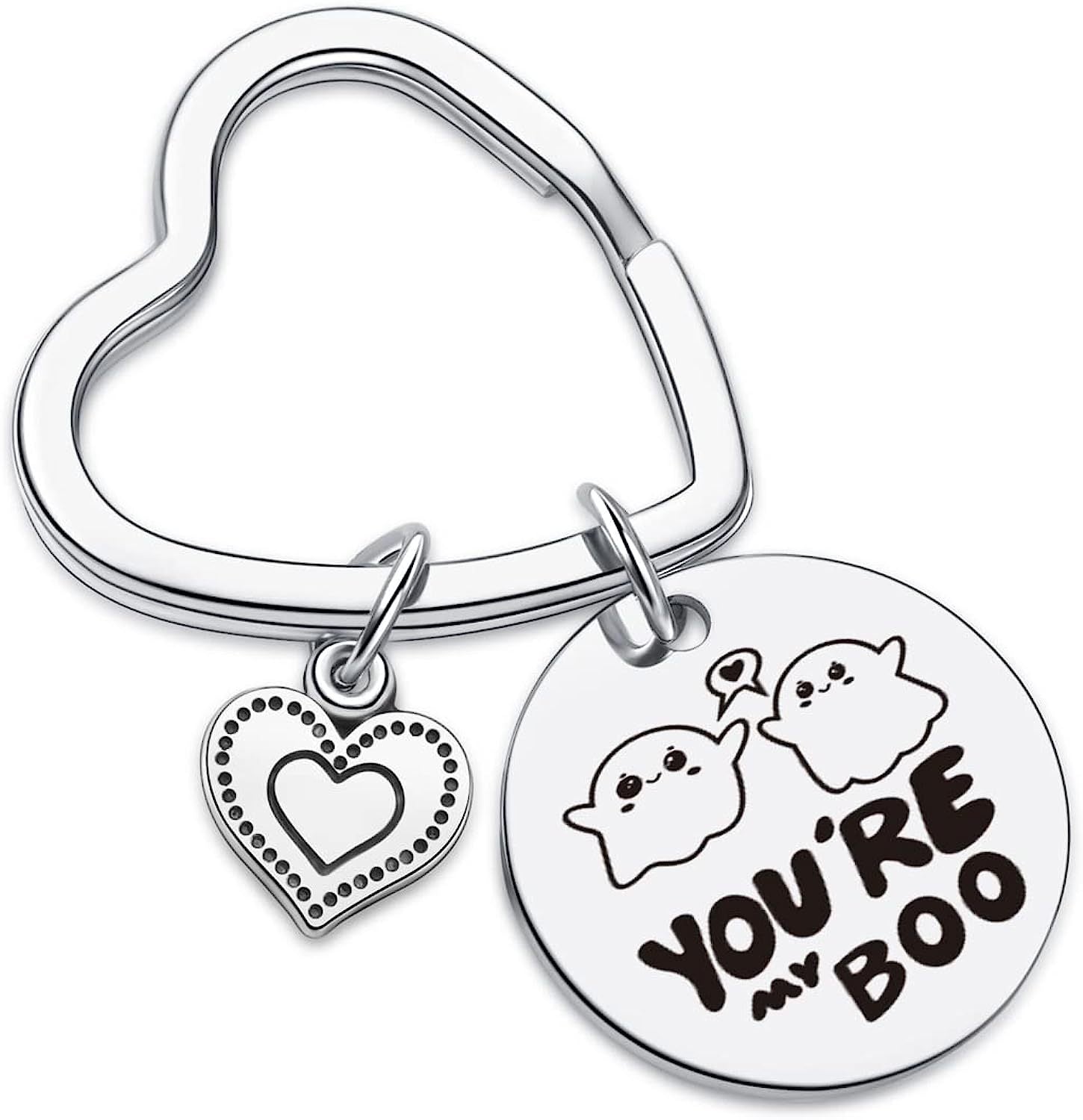 Wholesale Spooky Halloween Stainless Steel Keychains
